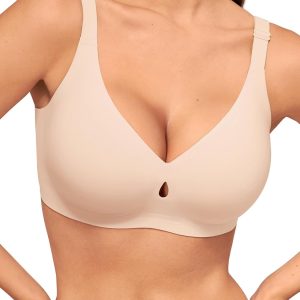 Bras for Women No Underwire Wireless Bras - Seamless Push Up Full Coverage s Comfortable Everyday Bra
